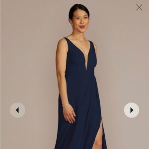 | David’s Bridal | color: Marine | Bridesmaid Dress | Size: 18 Long | New |